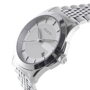 Gucci G - Timeless Silver Dial with Date Indicator – Every Watch