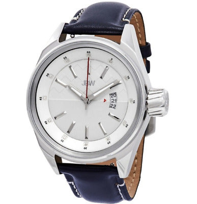 JBW - JBW J6287 Mens Rook Navy Leather Watch