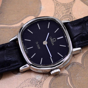 Omega - Vintage DeVille Manual Cal 625 Black Dial Dress Womens Watch