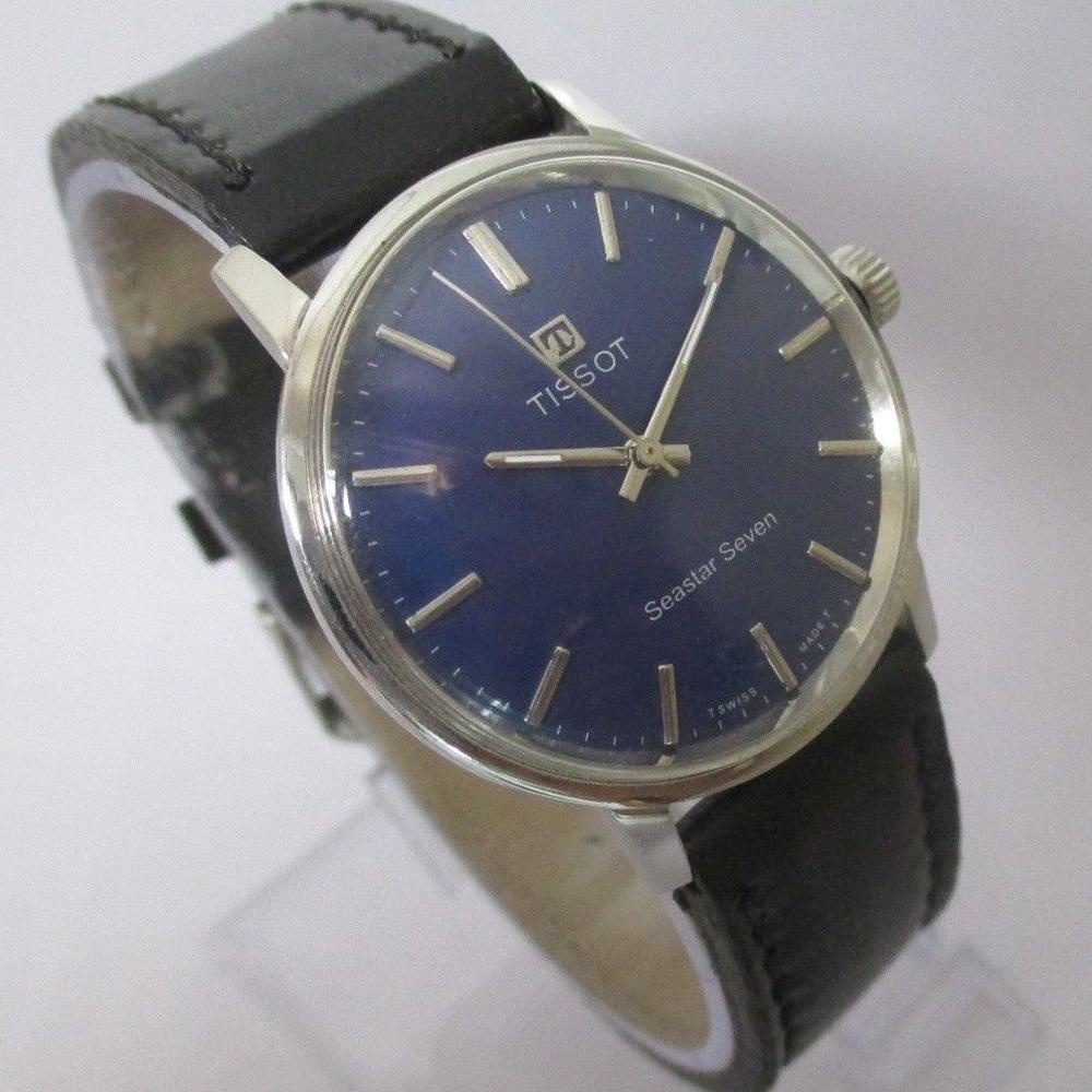 Tissot - Vintage Seastar Seven Watch with Stunning Blue Dial