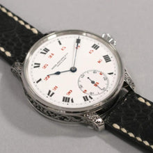 Patek Philippe - Pre-1900 Signed and Numbered Movement with Enamel Dial &amp; Custom Wristwatch Case