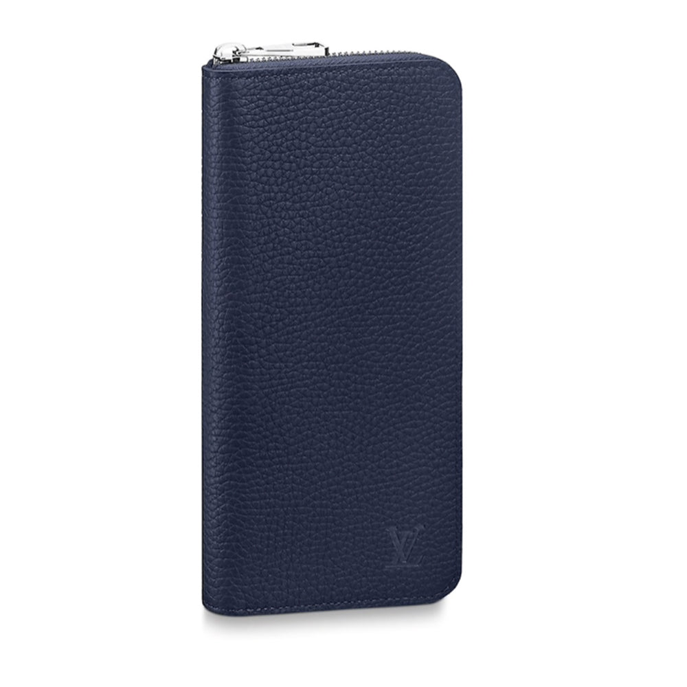 Louis Vuitton Zippy Vertical Wallet, Blue, One Size