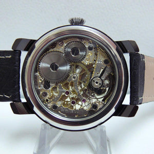 Omega - Fusion of a Swiss Antique Movement &amp; a Modern Skeleton Case