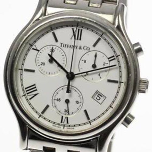 Tiffany & Co. - Chronograph Stainless White dial Quartz Men's Watch