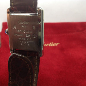 Les Must de Cartier - Vintage 18k Gold Plated Tank Watch