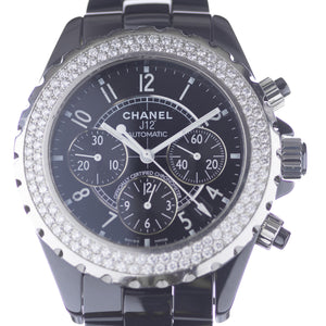 Chanel - J12 Officially Certified ChronoMeter Diamond Bezel