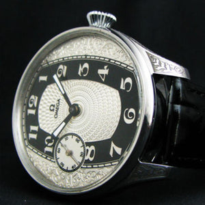 Omega - Circa 1910 Antique Large Art Deco Wrist Watch