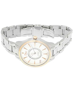 Dior VIII Montaigne Steel &amp; 18K Rose Gold Ladies Diamond Watch 36mm