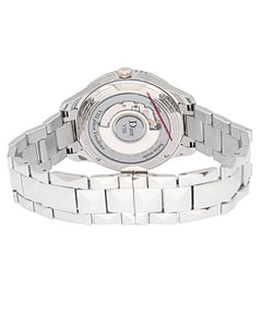 Dior VIII Montaigne Steel &amp; 18K Rose Gold Ladies Diamond Watch 36mm
