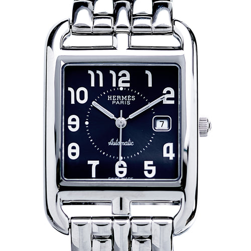 Hermès - Cape Cod Watch Black Dial