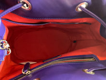 Lancel Paris LeHuit Bucket Bag Large Nappa Leather Ultra Violet