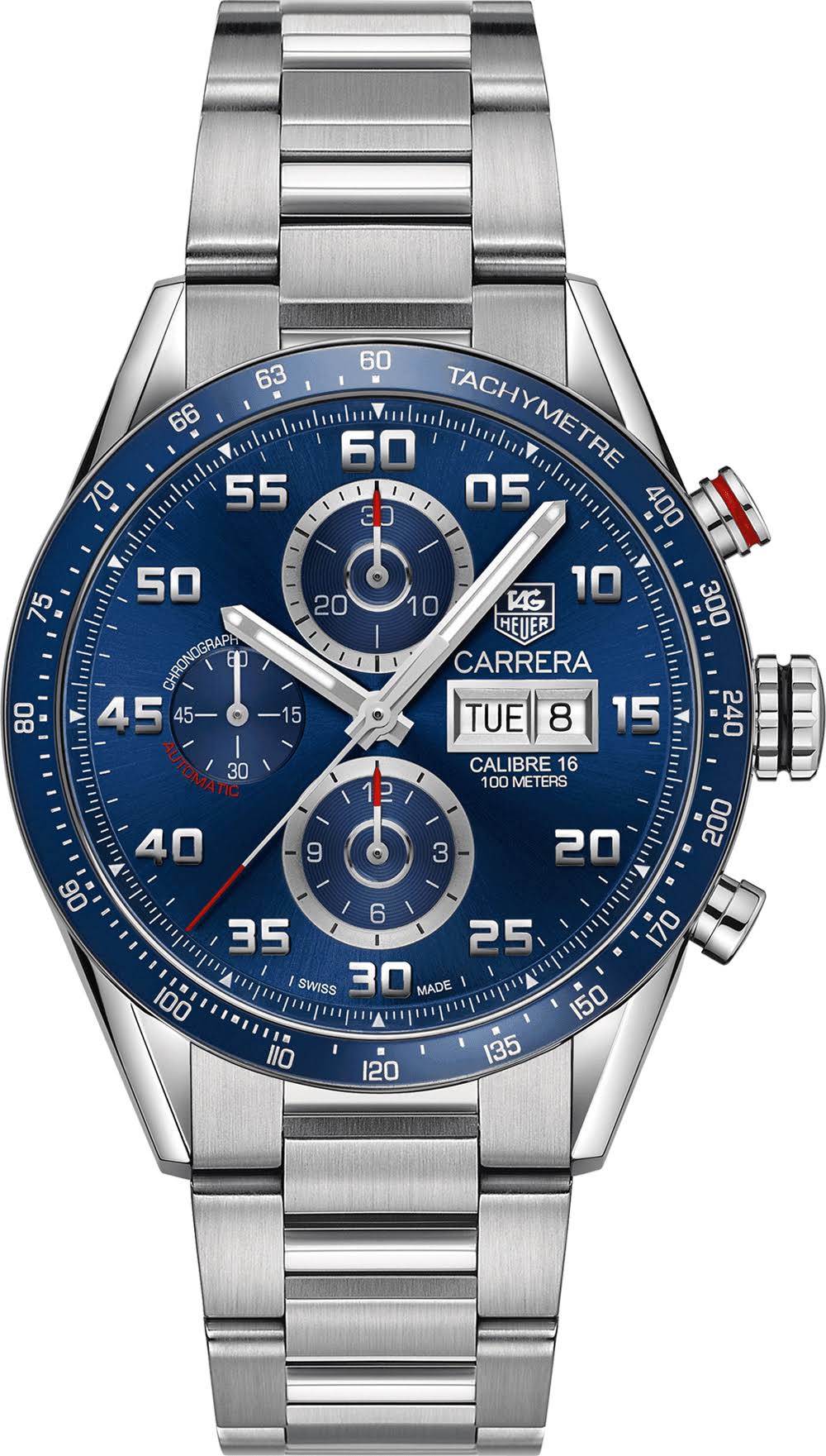 TAG Heuer Carrera 16 Blue Dial Chronograph