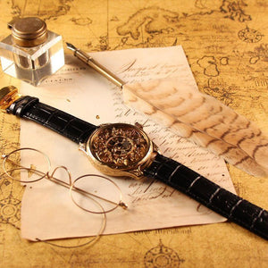 Jaeger-LeCoultre - Vintage Gold Skeleton Wristwatch