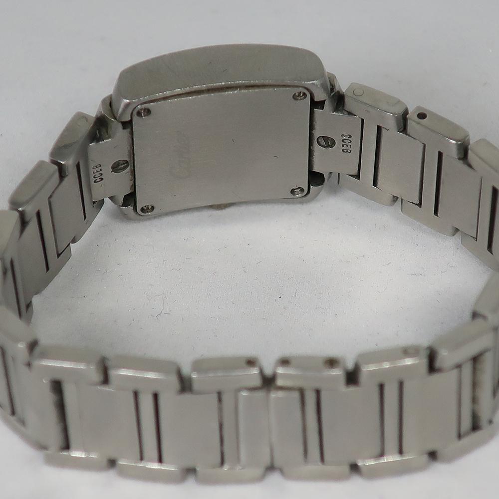 CARTIER, TANK FRANCAISE REF 2384, A LADY'S STAINLESS STEEL WRISTWATCH WITH  BRACELET CIRCA 2005, Class of 2019: Watches, Jewels, Pens & Accessories, Watches
