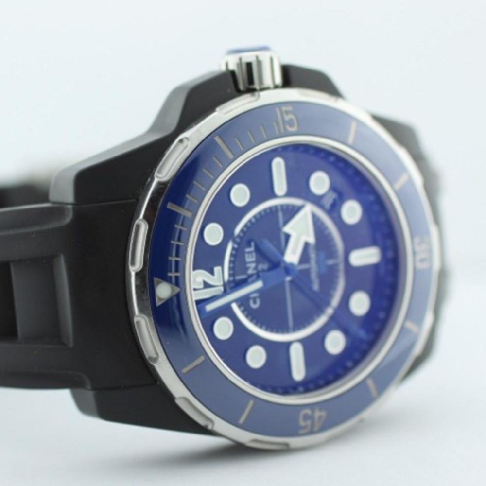 J12 marine watch Chanel Blue in Steel - 33143112