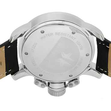 Metal.CH - Metal.CH Chronometrie Initial Mens Swiss Made Black