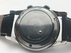 Rare 1960's Girard Perregaux Alarm in Box Wind Up Stainless Steel