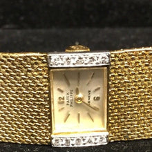 Patek Philippe - 18kt. Yellow Gold Diamond Bezel Vintage Ladies Watch