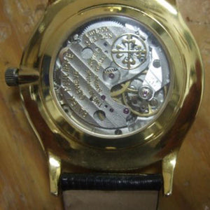Patek Philippe - Signed and Numbered Yellow Gold Tone Calatrava