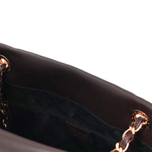 Chopard - "Round Logo" Imperiale Dark Brown Leather Bag