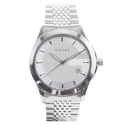 Gucci G - Timeless Silver Dial with Date Indicator – Every