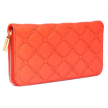 Chopard - Medium Orange Quilted Leather Wallet