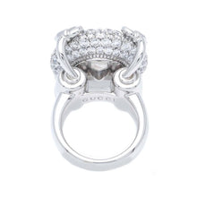 Gucci - Horsebit 18kt. White Gold &amp; Diamonds Cocktail Ring