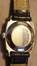 Vintage 1960's Girard Perregaux Cushion Case Gyromatic 29mm Square Date Watch