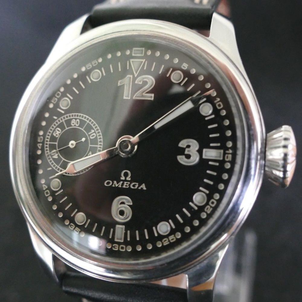 Omega - Circa 1920 Military Pilot Watch - 42mm with 15 Jewels