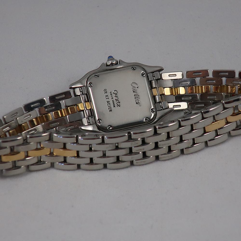 Cartier - Panthere De Cartier 18k Yellow Gold and Stainless Steel Ladies  Watch