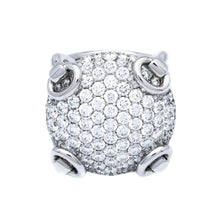 Gucci - Horsebit 18kt. White Gold &amp; Diamonds Cocktail Ring
