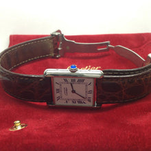 Les Must de Cartier - Vintage 18k Gold Plated Tank Watch