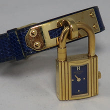 The Famous Herm&egrave;s Kelly Watch - Blue &amp; Gold