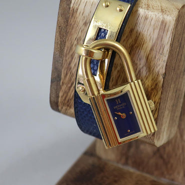 The Famous Herm&egrave;s Kelly Watch - Blue & Gold  display picture 2