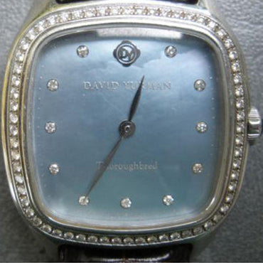 David Yurman - Thoroughbred with Diamond Bezel & Hour 