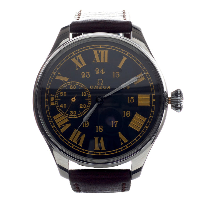 Omega - Vintage Wristwatch Roman Numerals & Arabic Military Time