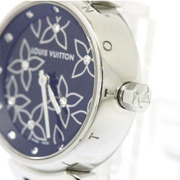 Louis Vuitton - Ladies Diamond Tambour - Metal Bracelet – Every