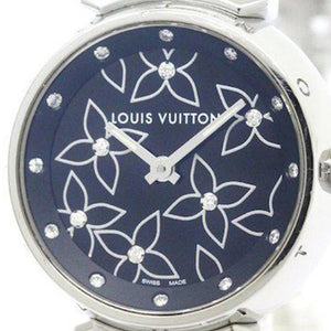 Louis Vuitton - Louis Vuitton Tambour Q1216 Beige Pink Leather