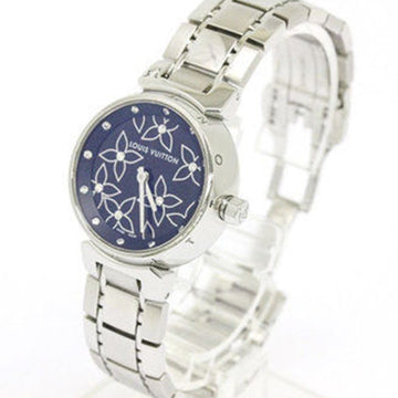 Louis Vuitton - Ladies Diamond Tambour - Metal Bracelet – Every