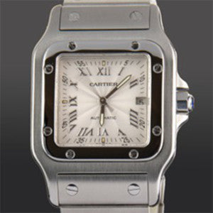 Santos Gablee Automatic Stainless Steel Automatic Silver Dial